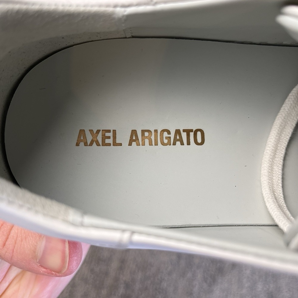 NEW Axel Arigato Clean 90 Sneaker Mens Size 14 White Leather Lace Up Casual Shoe - Picture 6 of 12